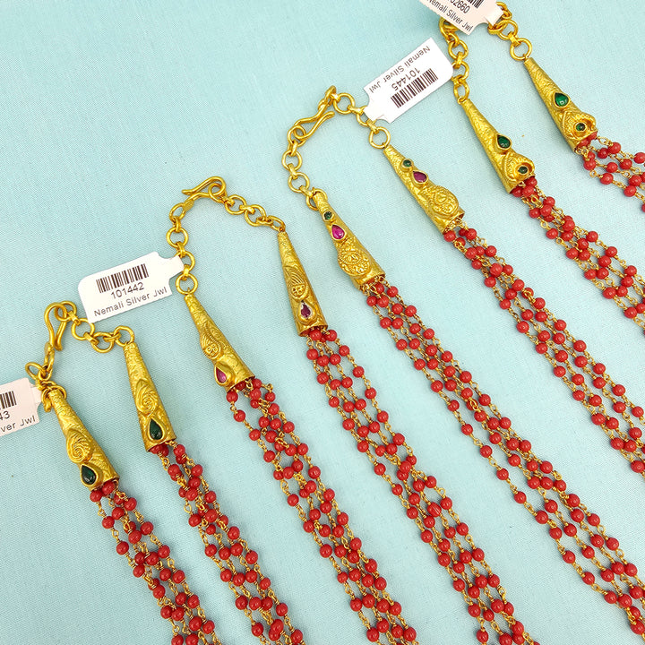 4L Silver Coral Chain