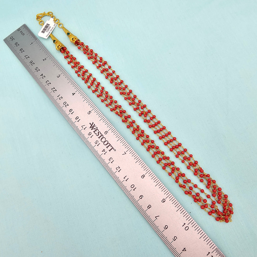 4L Silver Coral Chain