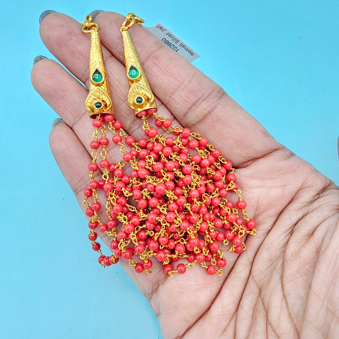 4L Silver Coral Chain