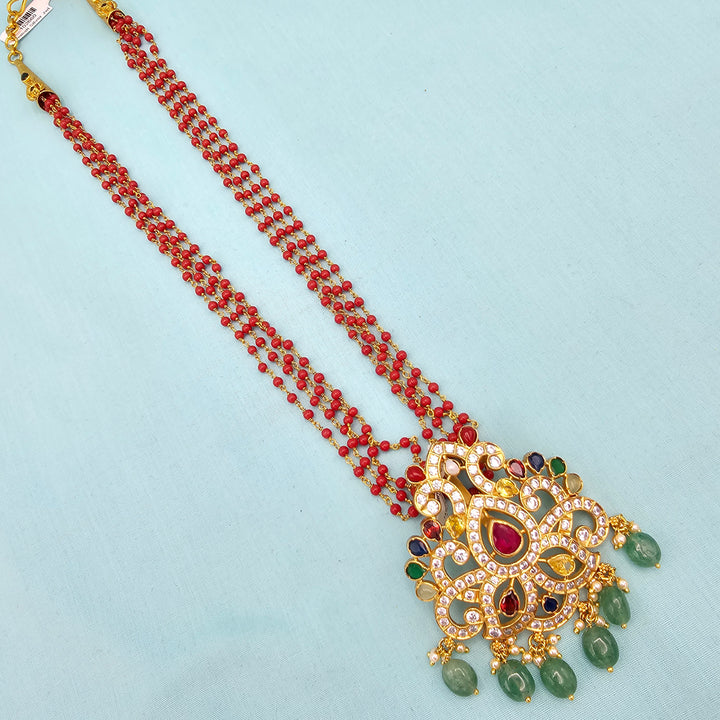 4L Silver Coral Chain