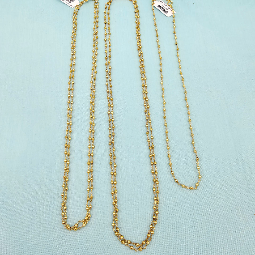 Gold ball Chains