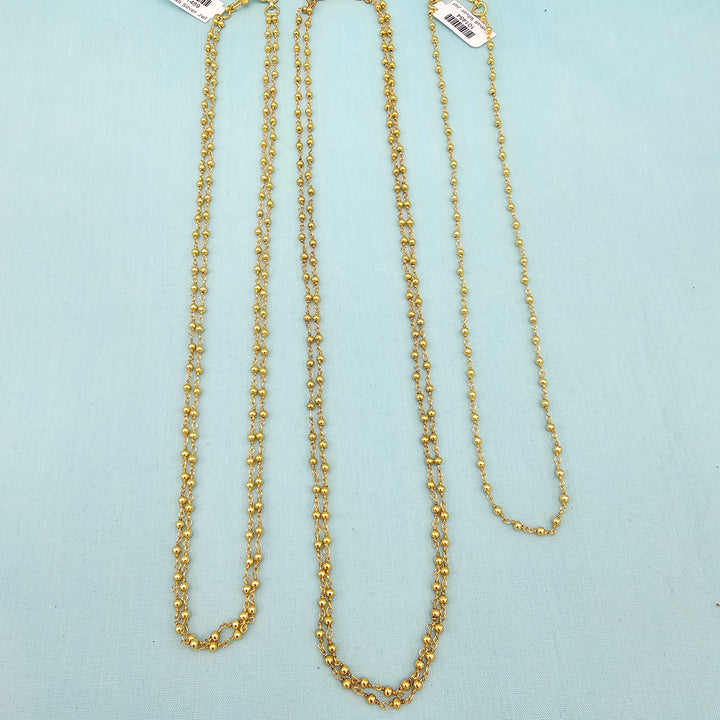 Gold ball Chains