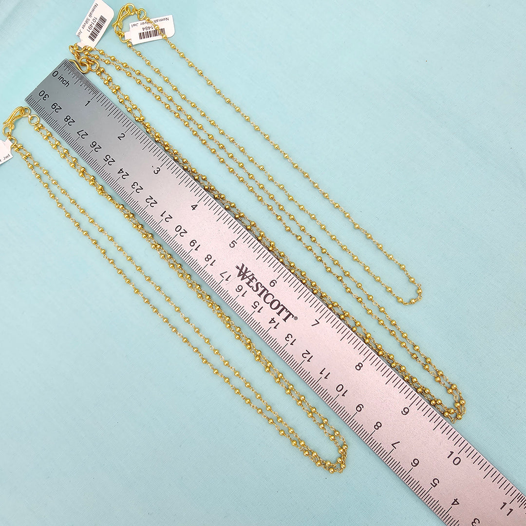Gold ball Chains