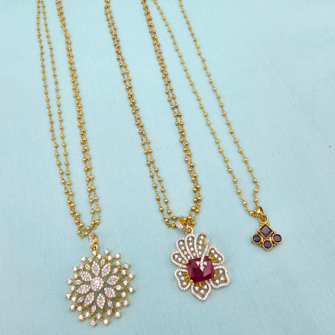 Gold ball Chains