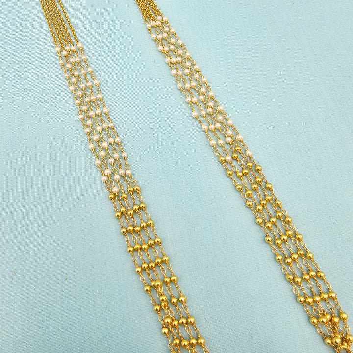 Pearl Silver Chain