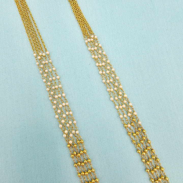 Pearl Silver Chain