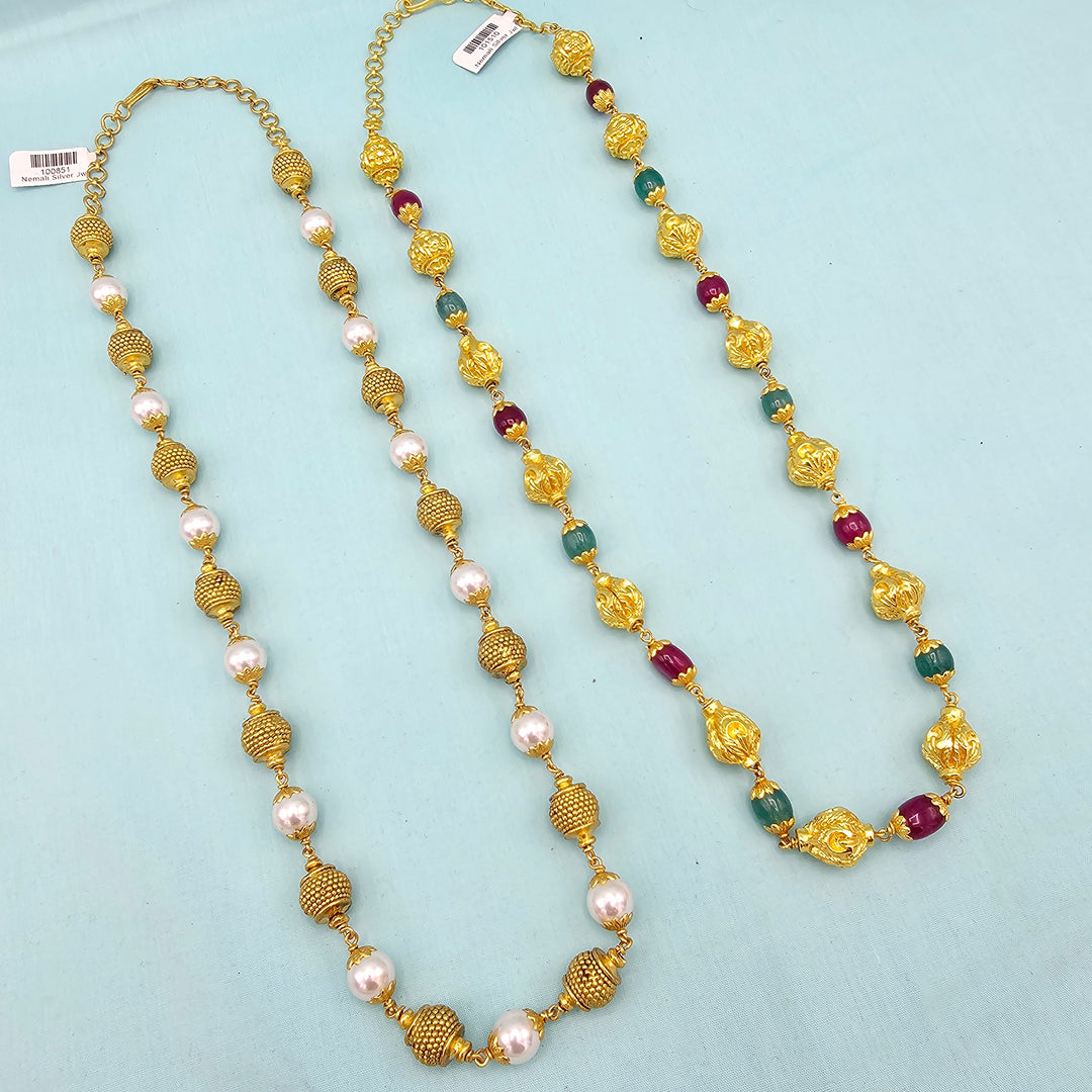 Silver Nakshi Chain