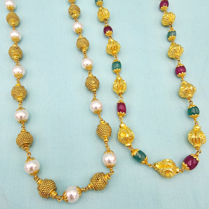 Silver Nakshi Chain