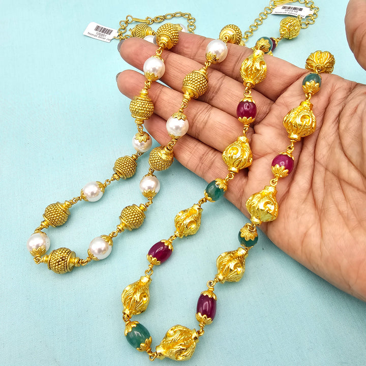 Silver Nakshi Chain