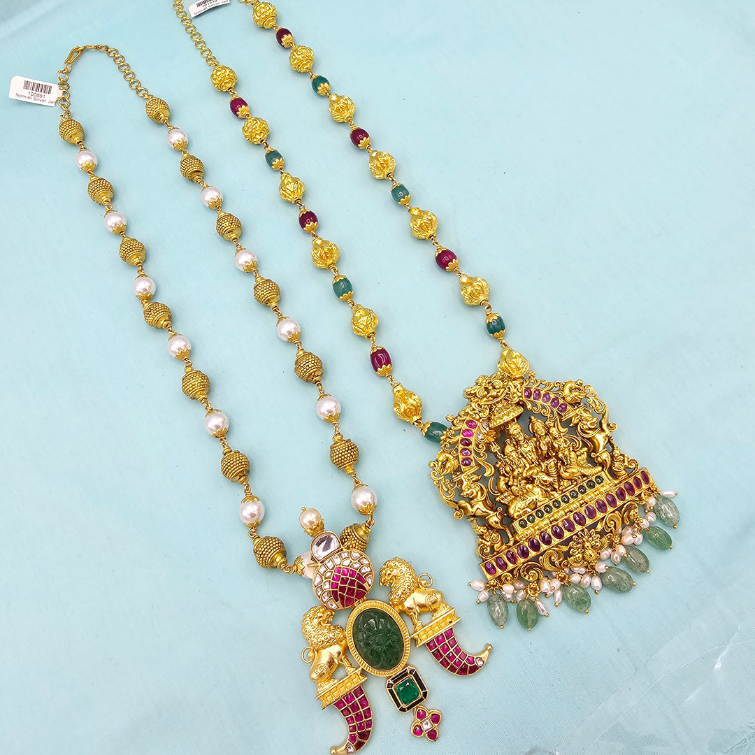 Silver Nakshi Chain