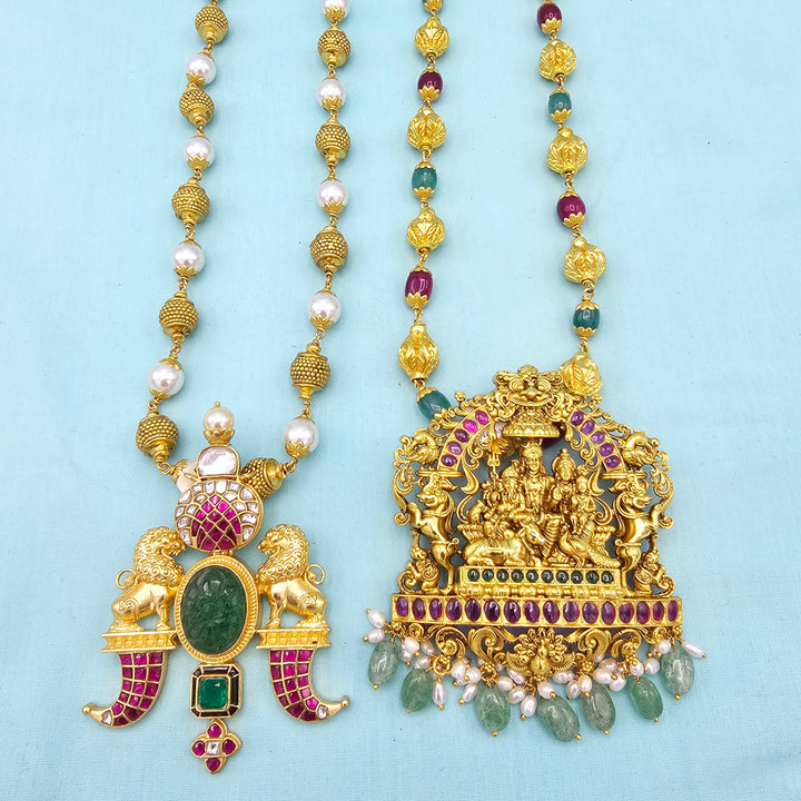 Silver Nakshi Chain