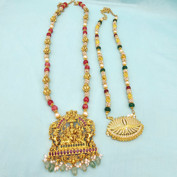 10-12mm Pearl Silver Chain