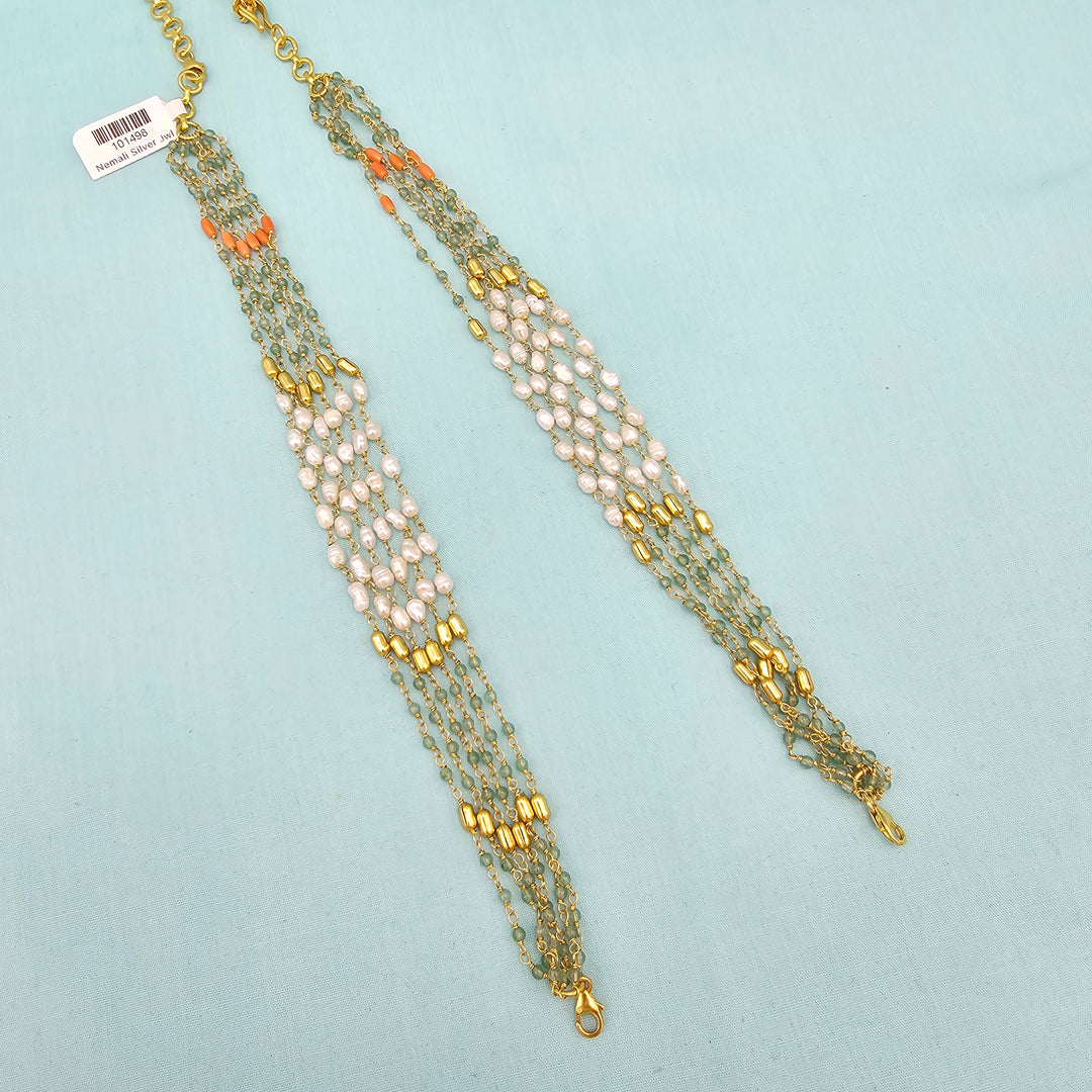 Green Chain Rice pearls
