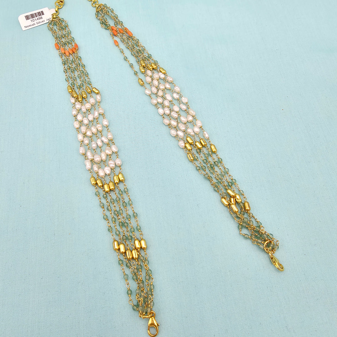Green Chain Rice pearls