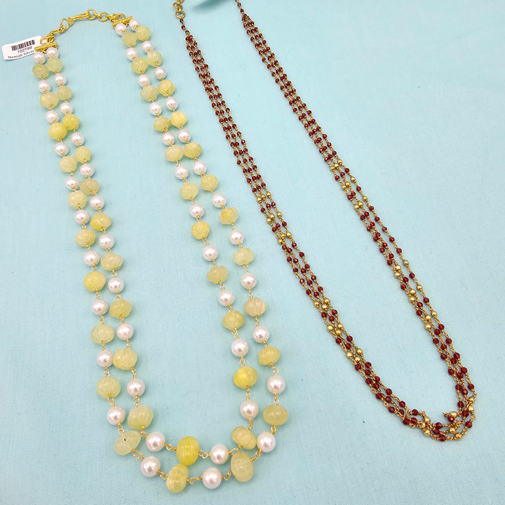 Silver Multi layer Chains