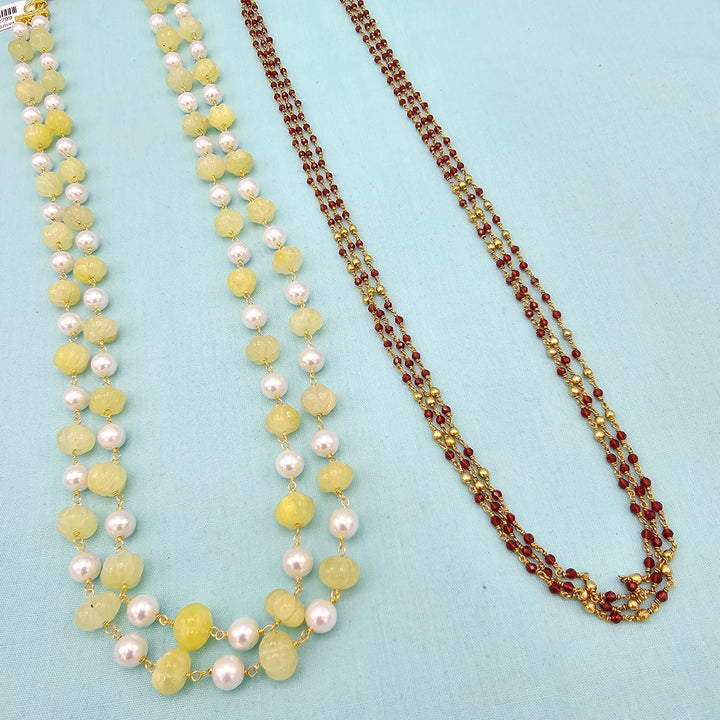 Silver Multi layer Chains