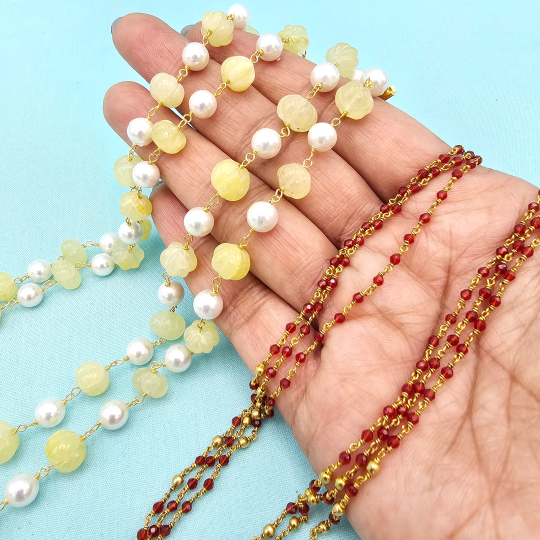 Silver Multi layer Chains
