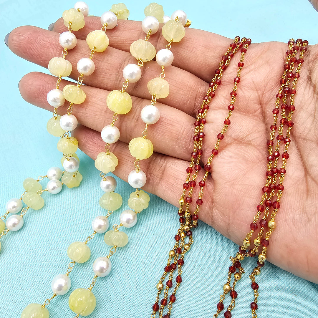 Silver Multi layer Chains