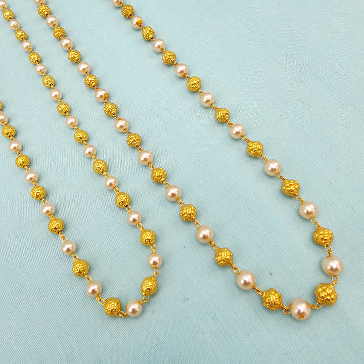 Silver Pearl Chains