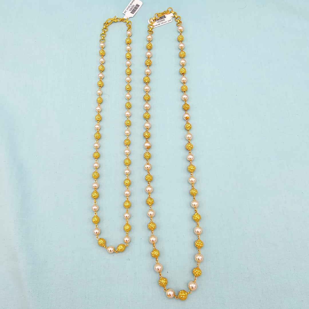 Silver Pearl Chains