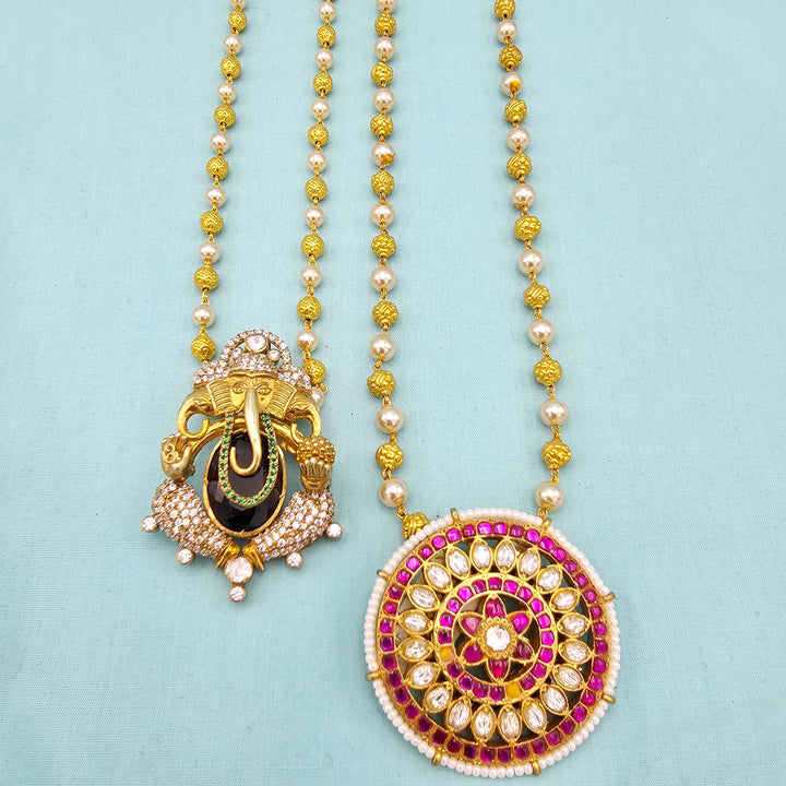Silver Pearl Chains