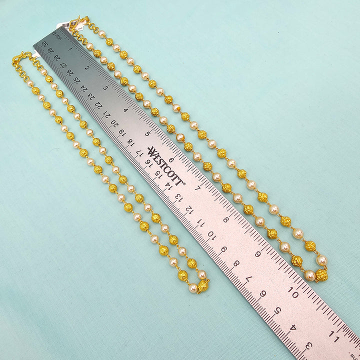 Silver Pearl Chains