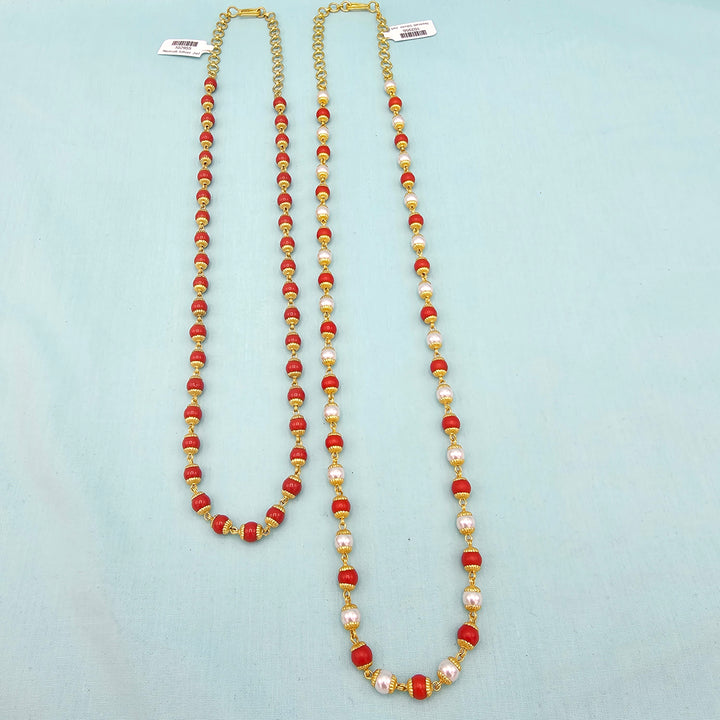 Coral Pearl Chain