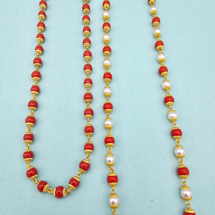 Coral Pearl Chain