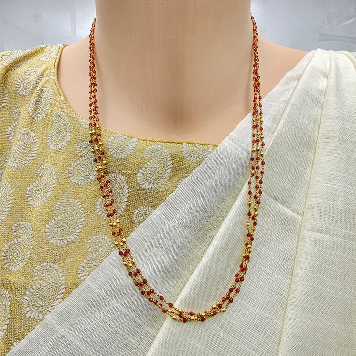 Silver Multi layer Chains