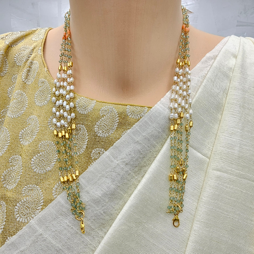 Green Chain Rice pearls