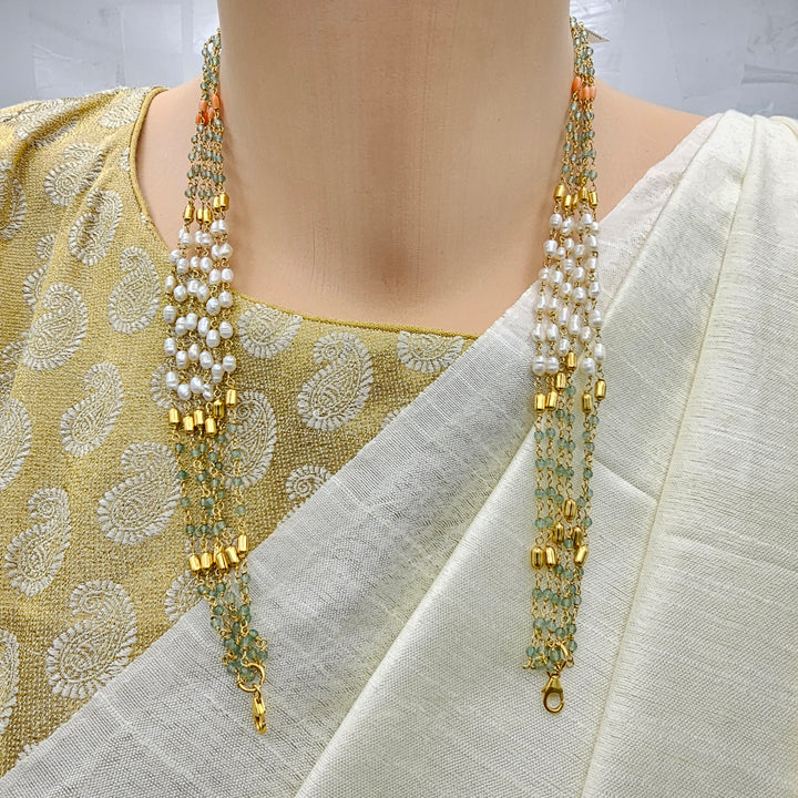 Green Chain Rice pearls