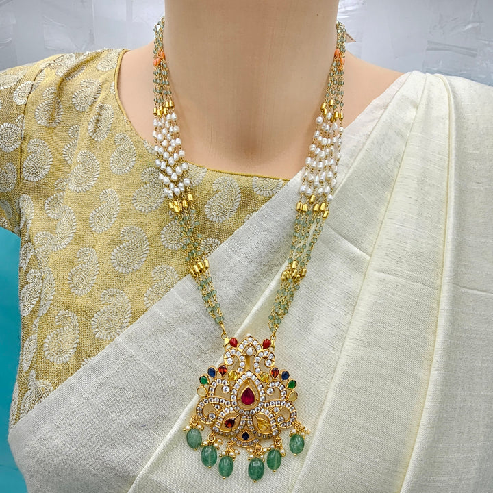 Green Chain Rice pearls