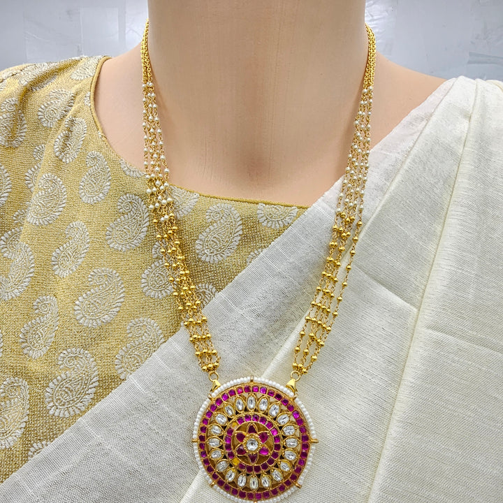 Pearl Silver Chain