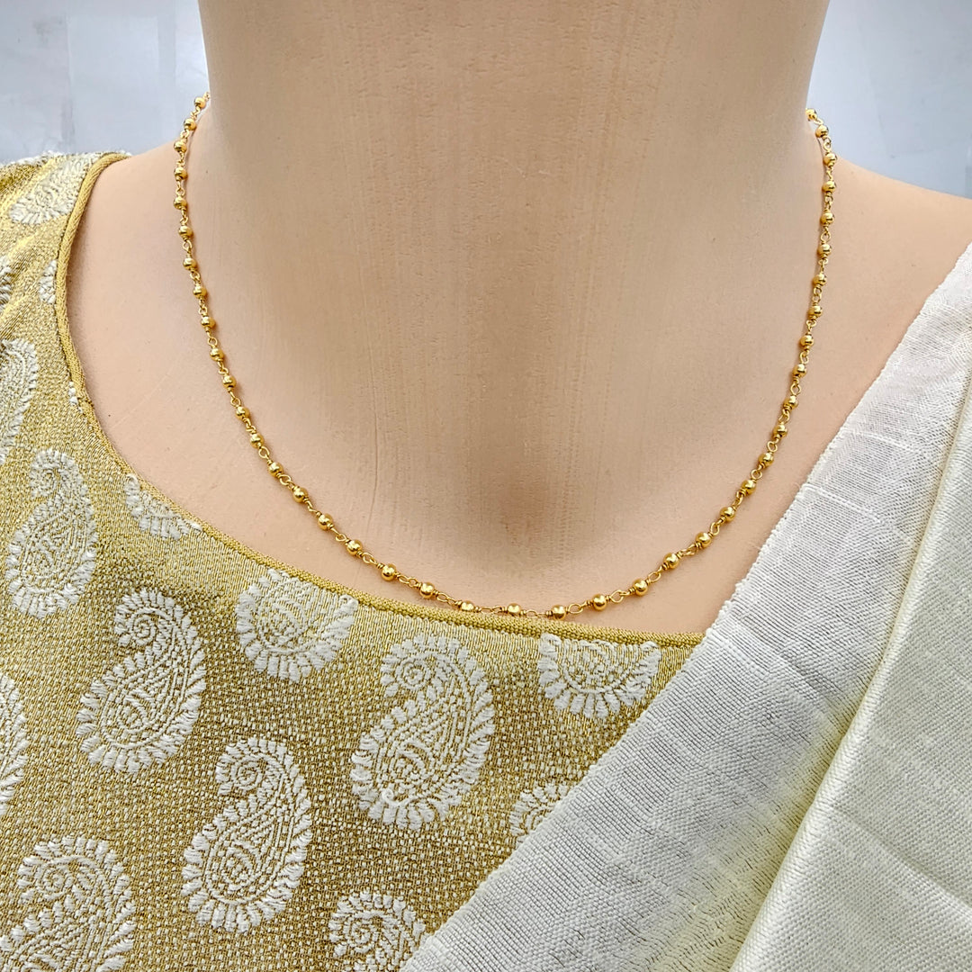 Gold ball Chains
