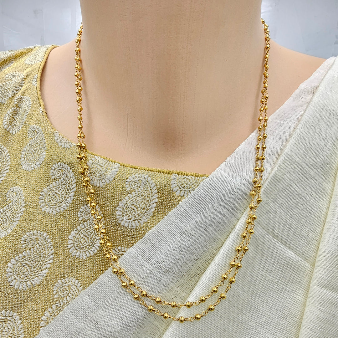 Gold ball Chains