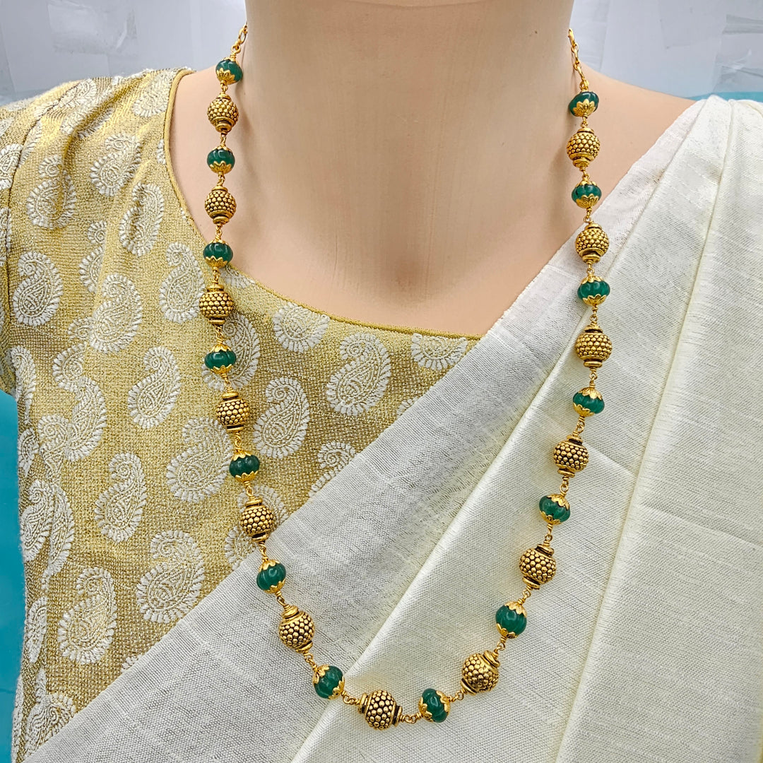 10mm Nakshi Green Chain