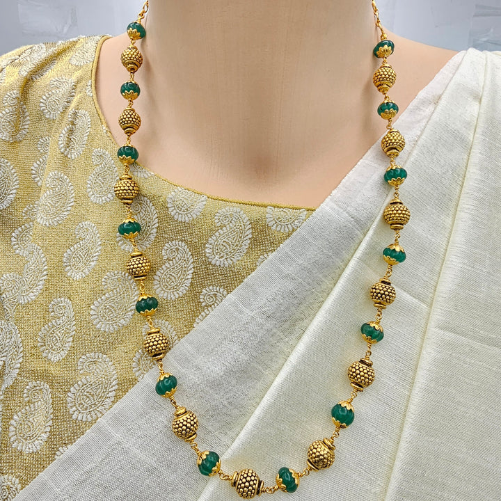 10mm Nakshi Green Chain