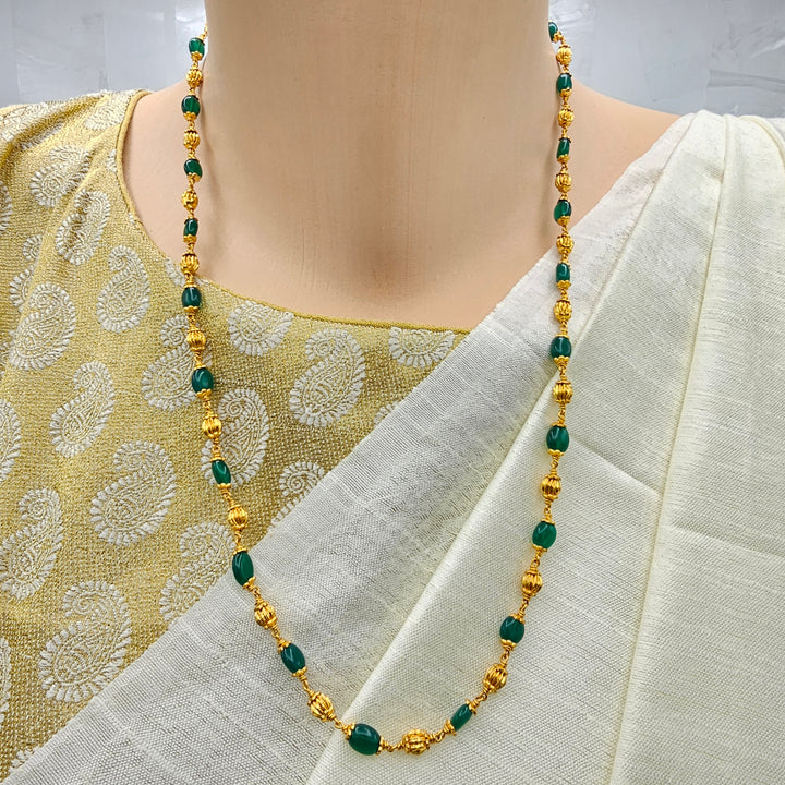 6mm Emerald Nakshi chain