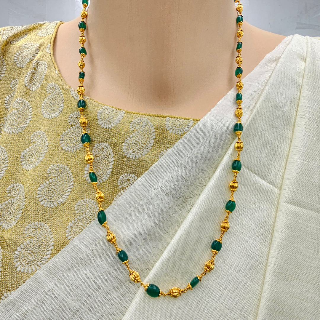 6mm Emerald Nakshi chain