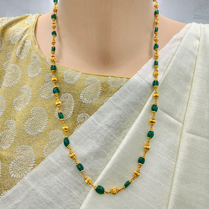 6mm Emerald Nakshi chain