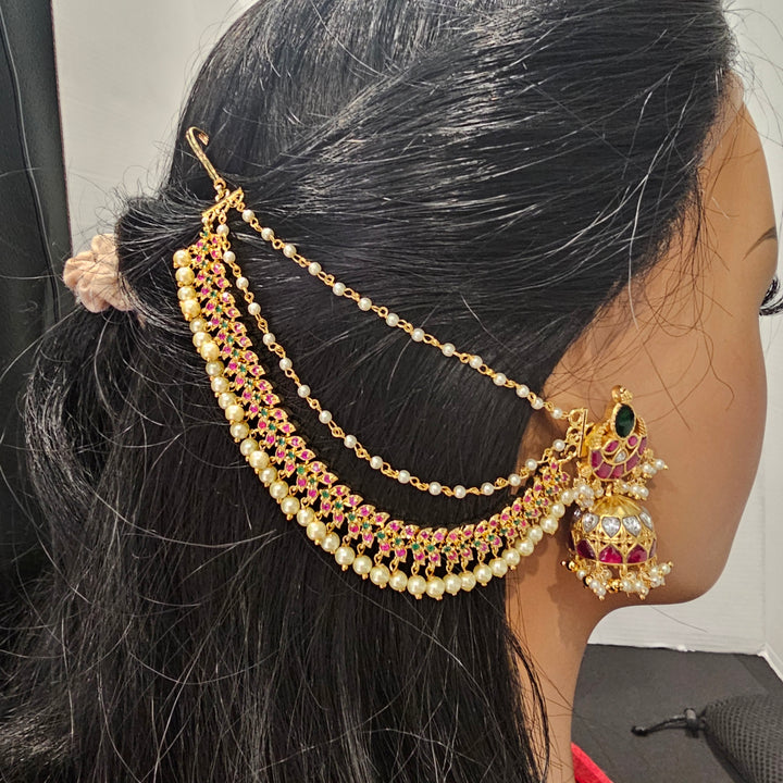 Pink and Green Chempaswaralu