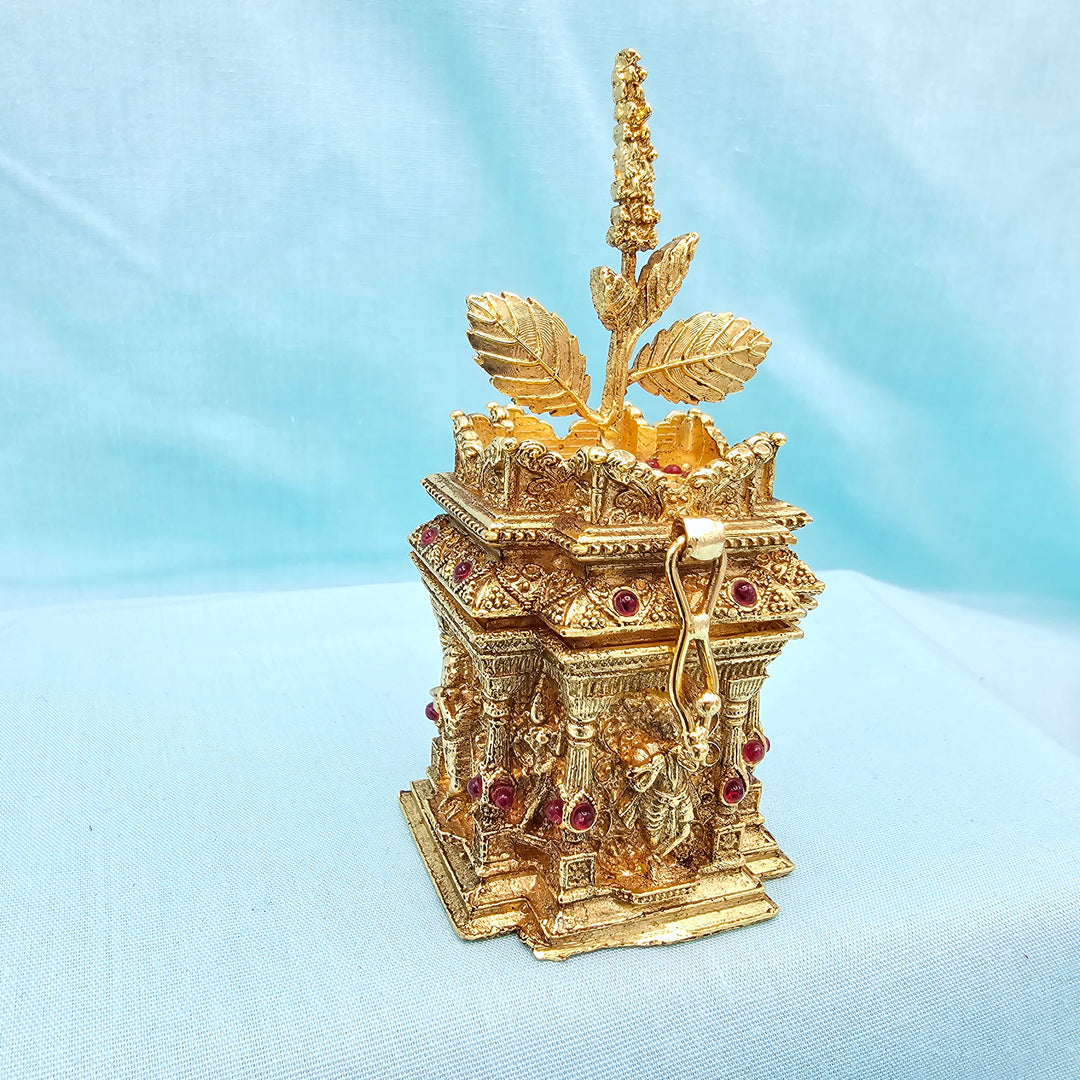 Brass Kumkum Box