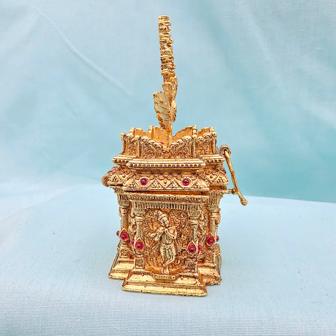 Brass Kumkum Box