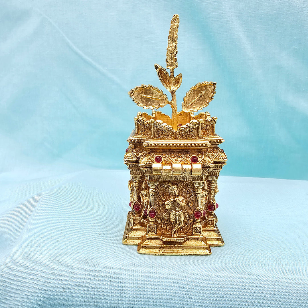 Brass Kumkum Box