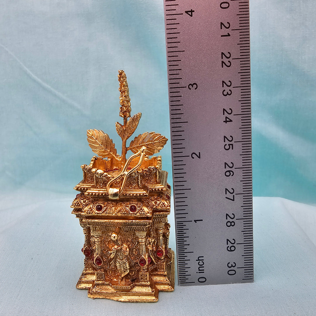 Brass Kumkum Box