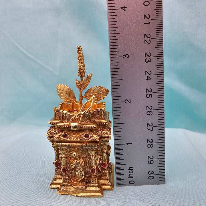 Brass Kumkum Box