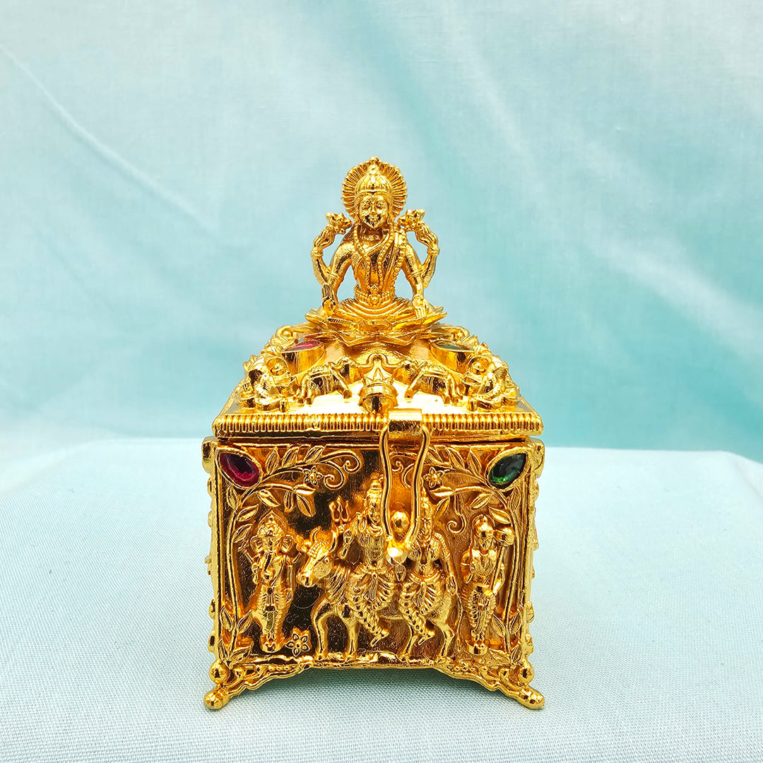 Shiva Parvathi Kumkum Box