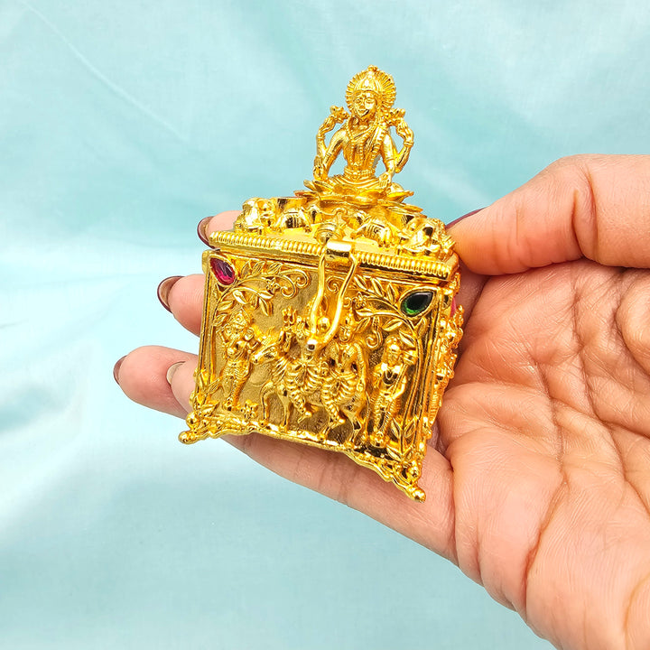 Shiva Parvathi Kumkum Box