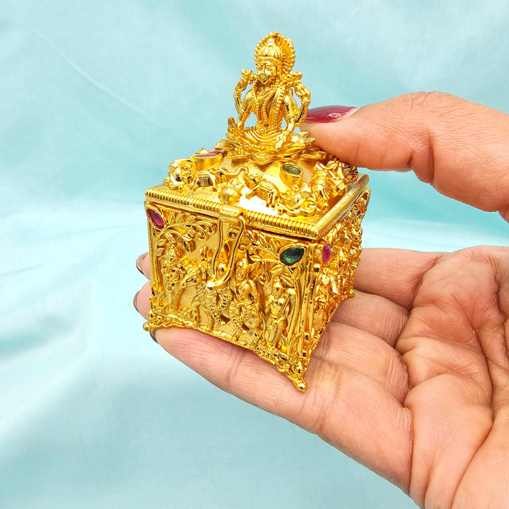 Shiva Parvathi Kumkum Box