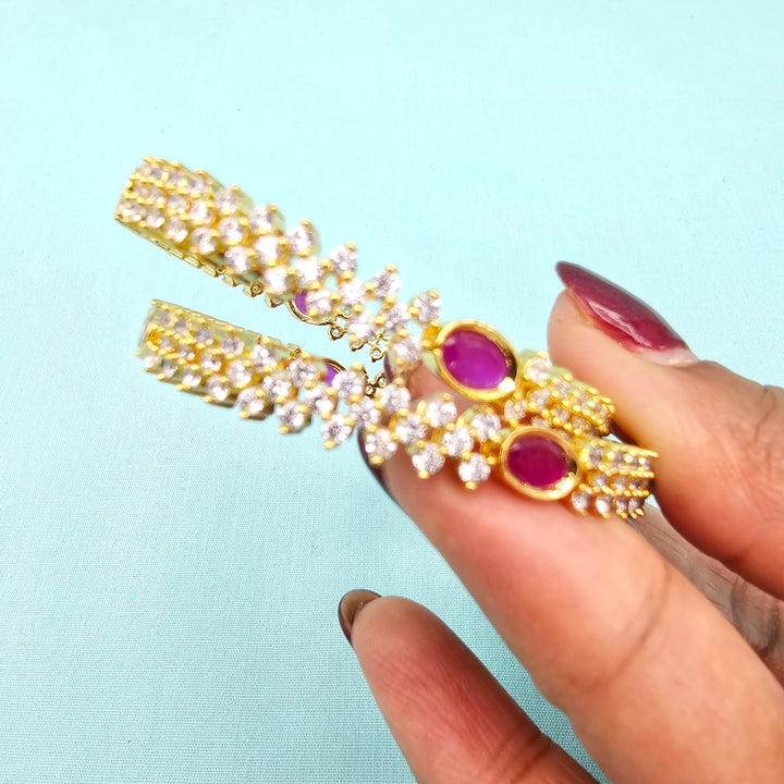 Kids Pink Bangles 2Pc Set